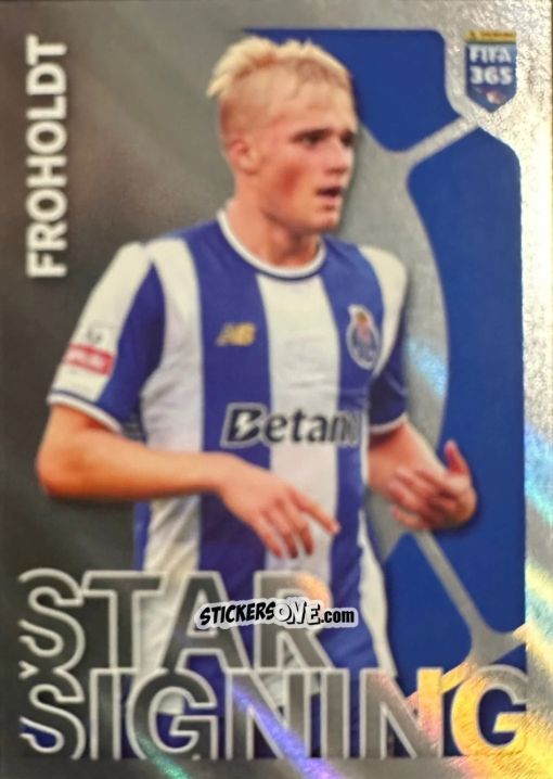 Cromo Victor Froholdt (Star Signing) - Fifa 365 2026 n. 400 - Panini