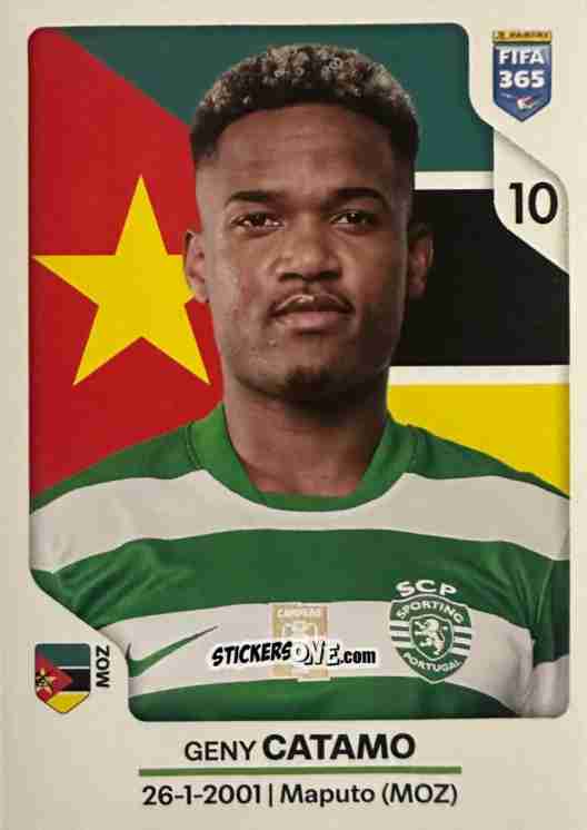 Sticker Geny Catamo - Fifa 365 2026 n. 416 - Panini