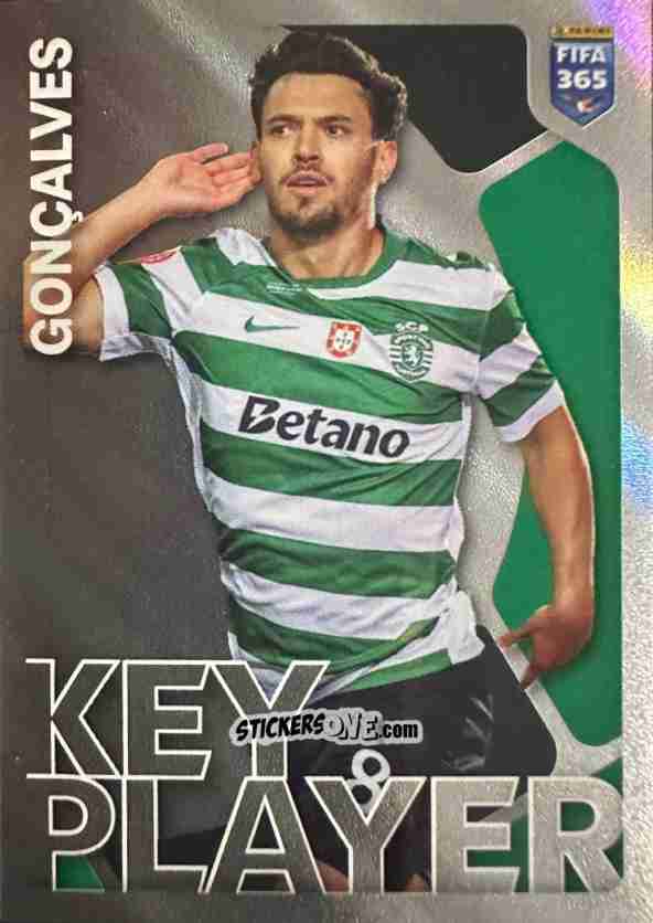 Sticker Pedro Gonçalves (Key Player) - Fifa 365 2026 n. 417 - Panini