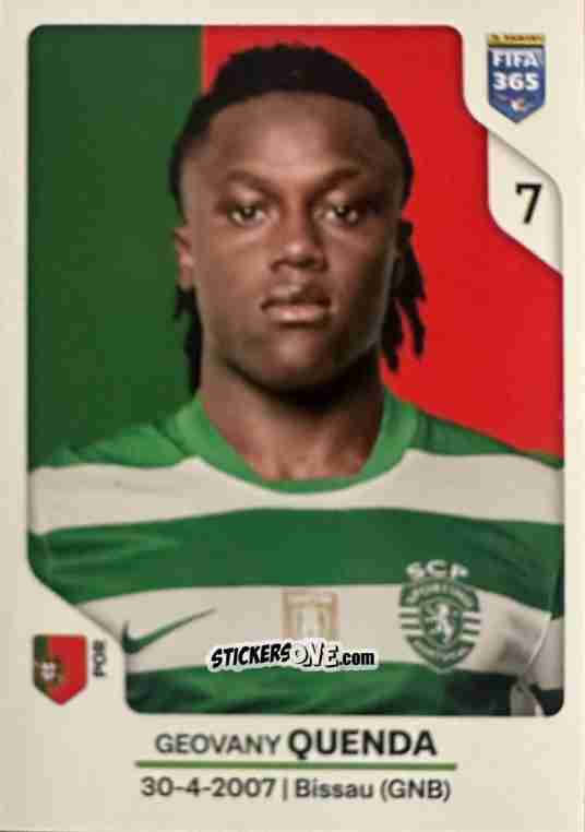 Cromo Geovany Quenda - Fifa 365 2026 n. 420 - Panini