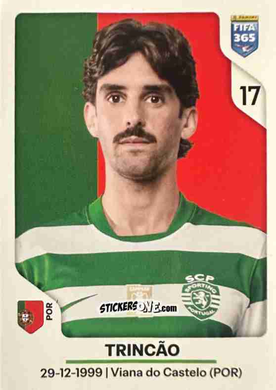 Cromo Francisco Trincão - Fifa 365 2026 n. 421 - Panini