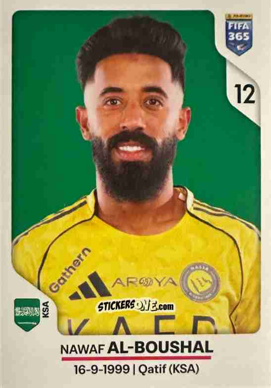 Sticker Nawaf Al-Boushal - Fifa 365 2026 n. 425 - Panini
