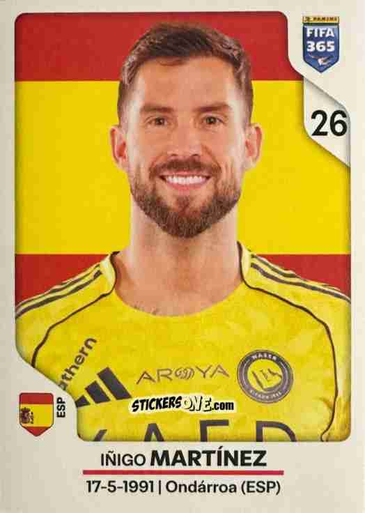 Sticker Íñigo Martínez - Fifa 365 2026 n. 427 - Panini