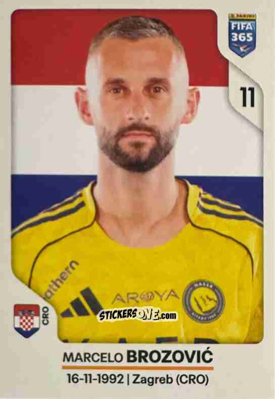 Sticker Marcelo Brozović - Fifa 365 2026 n. 428 - Panini