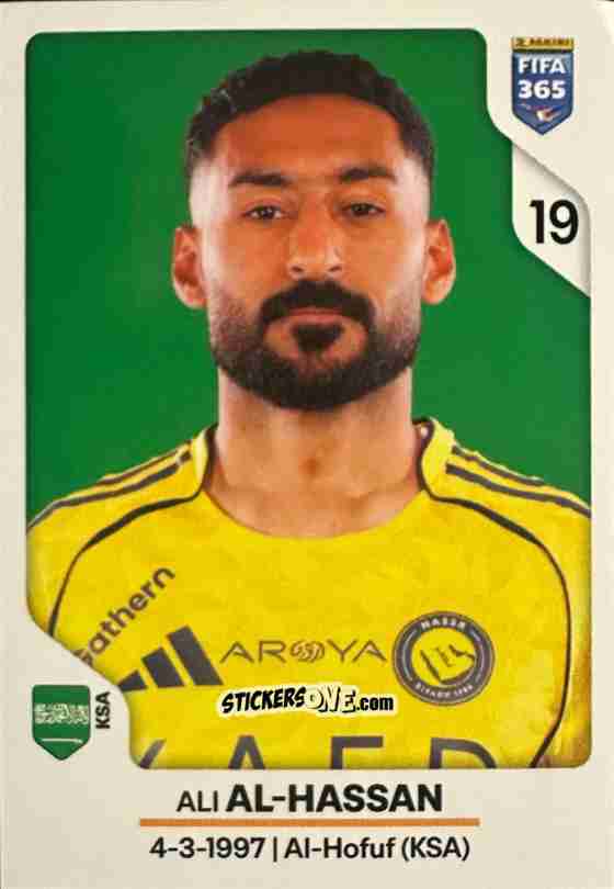 Sticker Ali Al-Hassan - Fifa 365 2026 n. 430 - Panini