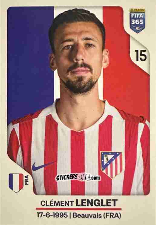 Figurina Clement Lenglet - Fifa 365 2026 n. 444 - Panini