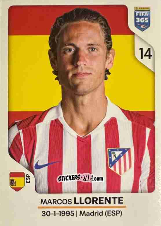Sticker Marcos Llorente - Fifa 365 2026 n. 450 - Panini
