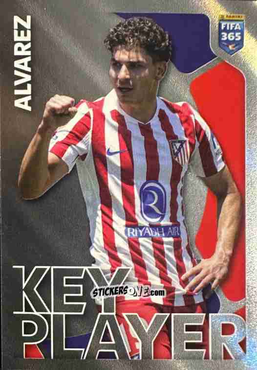 Cromo Julián Alvarez (Key Player) - Fifa 365 2026 n. 453 - Panini