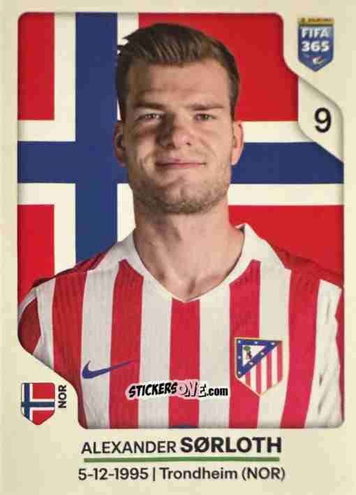 Sticker Alexander Sørloth - Fifa 365 2026 n. 457 - Panini