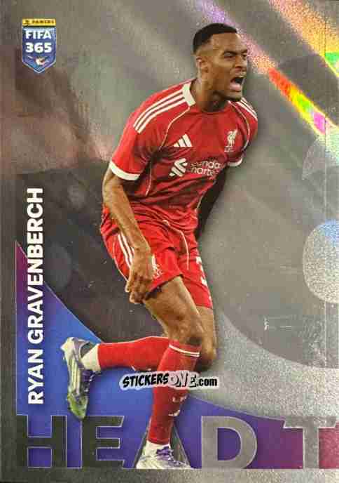 Figurina Ryan Gravenberch (Liverpool FC) - Fifa 365 2026 n. 467 - Panini