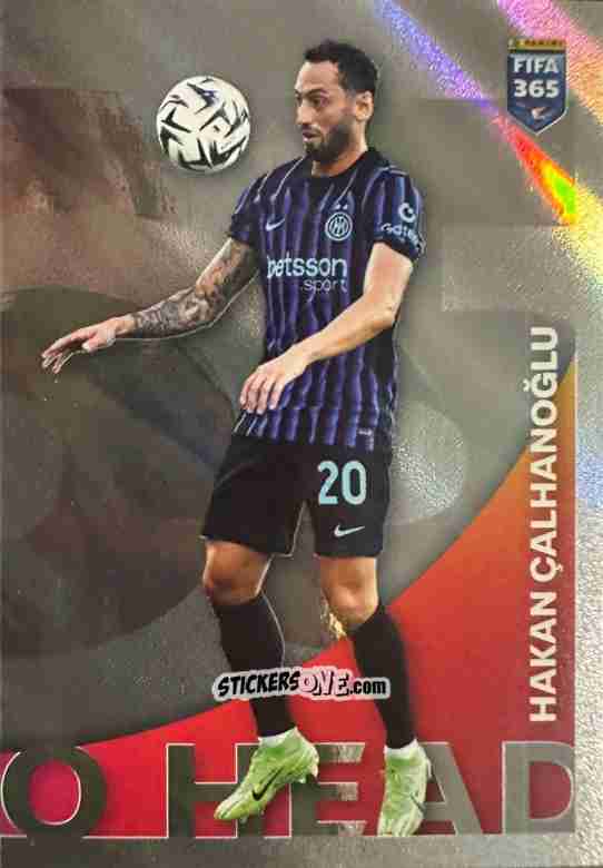 Figurina Hakan Çalhanoğlu (Internazionale Milano) - Fifa 365 2026 n. 474 - Panini
