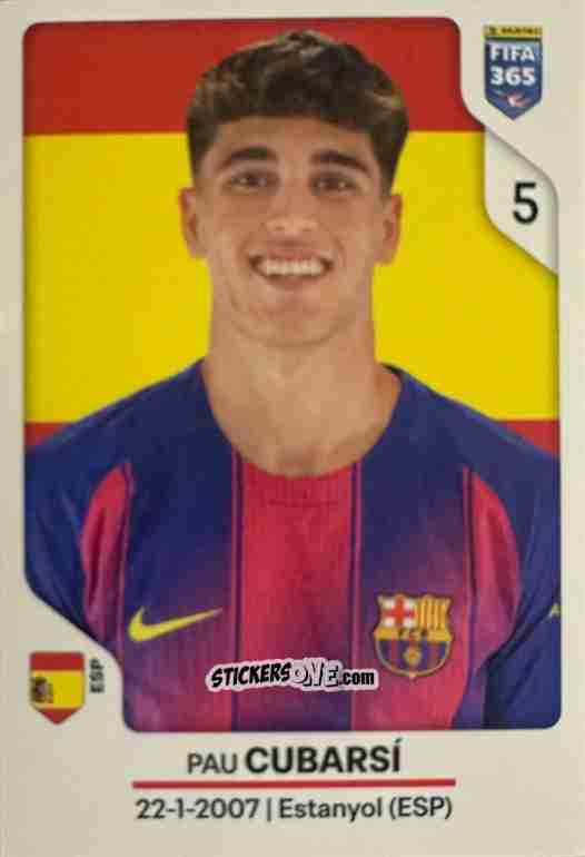 Cromo Pau Cubarsí - Fifa 365 2026 n. 478 - Panini