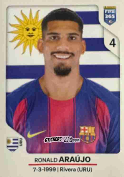 Cromo Ronald Araujo - Fifa 365 2026 n. 479 - Panini