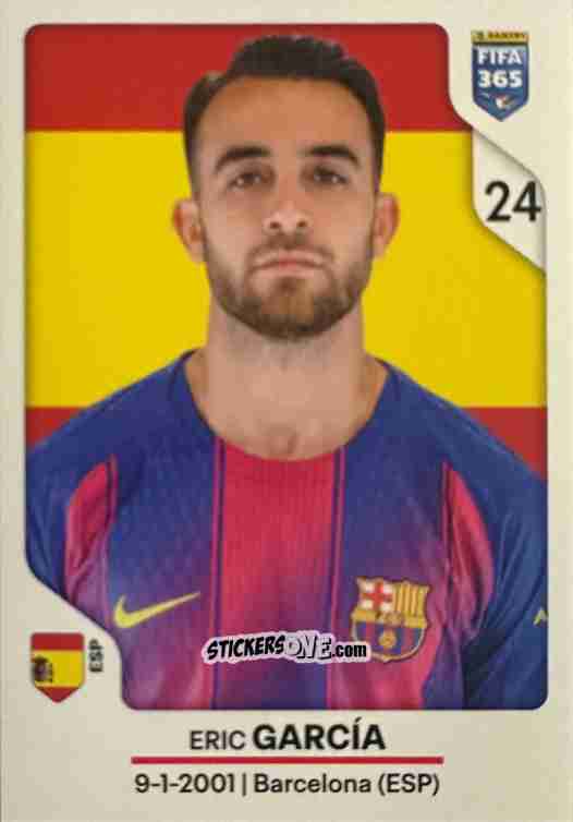 Cromo Eric García - Fifa 365 2026 n. 480 - Panini