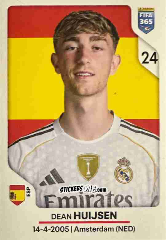 Sticker Dean Huijsen - Fifa 365 2026 n. 499 - Panini