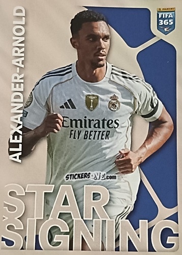 Figurina Trent Alexander-Arnold (Star Signing) - Fifa 365 2026 n. 508 - Panini