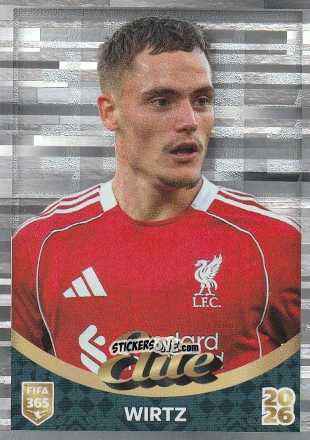 Cromo Florian Wirtz (Liverpool FC) - Fifa 365 2026 n. 513 - Panini