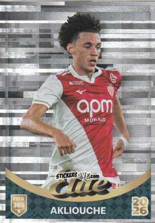 Sticker Maghnes Akliouche (AS Monaco) - Fifa 365 2026 n. 514 - Panini