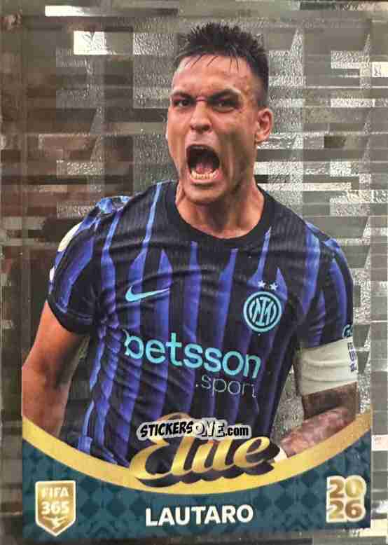 Figurina Lautaro Martínez (Internazionale Milano) - Fifa 365 2026 n. 517 - Panini