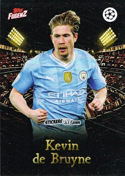 Cromo Kevin de Bruyne - Fugenz Uefa Club Competitions 2023-2024 n. 2 - Topps