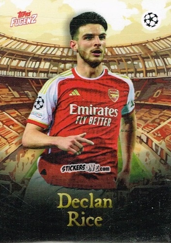 Cromo Declan Rice - Fugenz Uefa Club Competitions 2023-2024 n. 9 - Topps