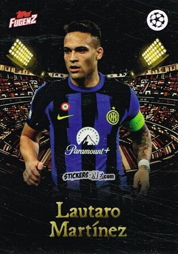 Figurina Lautaro Martínez - Fugenz Uefa Club Competitions 2023-2024 n. 14 - Topps
