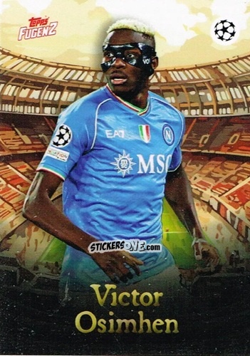 Cromo Victor Osimhen - Fugenz Uefa Club Competitions 2023-2024 n. 25 - Topps