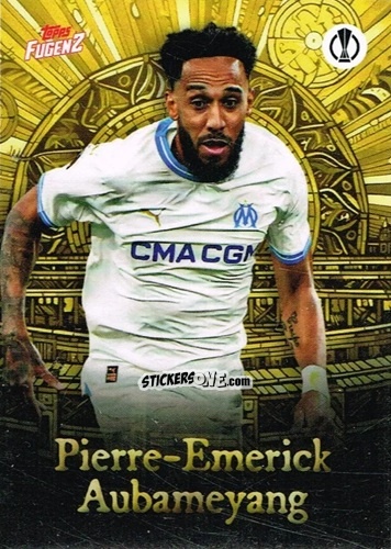 Sticker Pierre-Emerick Aubameyang - Fugenz Uefa Club Competitions 2023-2024 n. 32 - Topps