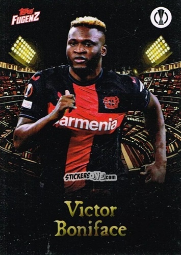Sticker Victor Boniface - Fugenz Uefa Club Competitions 2023-2024 n. 34 - Topps