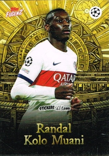 Sticker Randal Kolo Muani - Fugenz Uefa Club Competitions 2023-2024 n. 36 - Topps