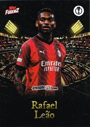 Cromo Rafael Leão - Fugenz Uefa Club Competitions 2023-2024 n. 38 - Topps