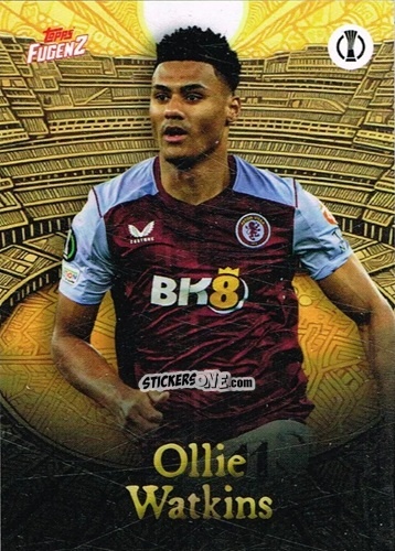 Cromo Ollie Watkins - Fugenz Uefa Club Competitions 2023-2024 n. 39 - Topps