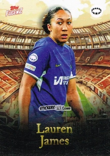 Cromo Lauren James - Fugenz Uefa Club Competitions 2023-2024 n. 45 - Topps