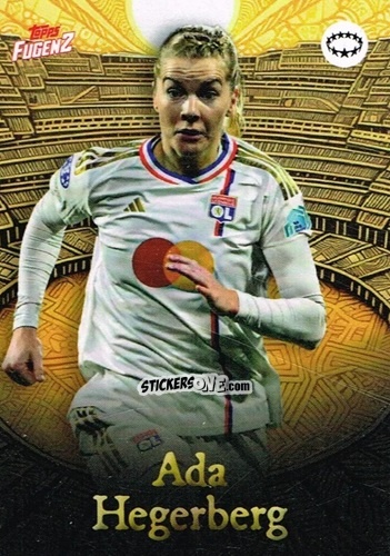Figurina Ada Hegerberg - Fugenz Uefa Club Competitions 2023-2024 n. 47 - Topps