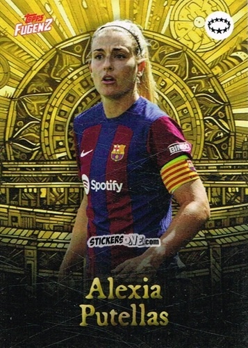 Sticker Alexia Putellas - Fugenz Uefa Club Competitions 2023-2024 n. 48 - Topps