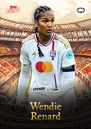 Sticker Wendie Renard - Fugenz Uefa Club Competitions 2023-2024 n. 49 - Topps