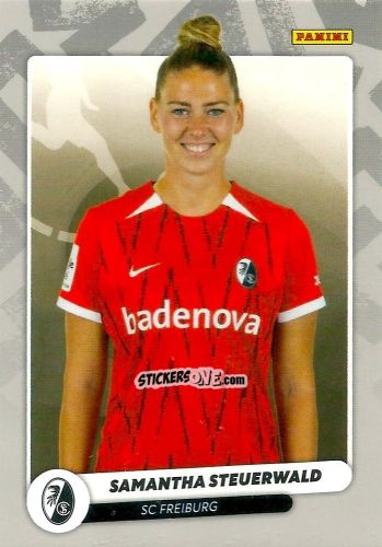Sticker Samantha Steuerwald - Frauen Bundesliga 2024-2025
 n. BASE-56 - Panini