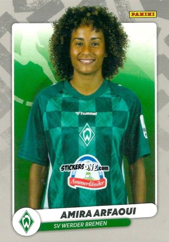 Cromo Amira Arfaoui - Frauen Bundesliga 2024-2025
 n. BASE-72 - Panini