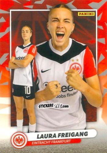Sticker Laura Freigang - Frauen Bundesliga 2024-2025
 n. GOAL-07 - Panini