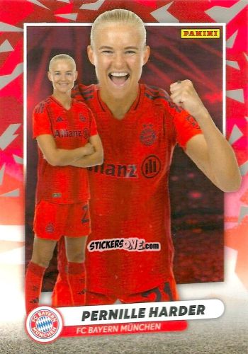 Sticker Pernille Harder - Frauen Bundesliga 2024-2025
 n. GOAL-09 - Panini