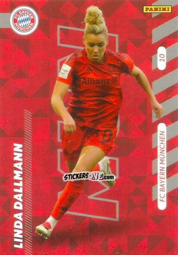 Sticker Linda Dallmann - Frauen Bundesliga 2024-2025
 n. ACT-2 - Panini