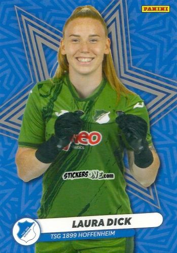 Figurina Laura Dick - Frauen Bundesliga 2024-2025
 n. RISE-4 - Panini