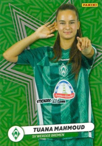Cromo Tuana Mahmoud - Frauen Bundesliga 2024-2025
 n. RISE-11 - Panini