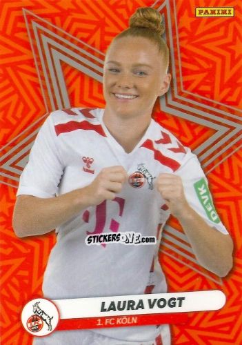 Sticker Laura Vogt - Frauen Bundesliga 2024-2025
 n. RISE-18 - Panini