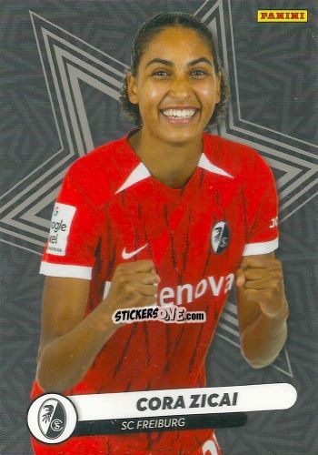 Cromo Cora Zicai - Frauen Bundesliga 2024-2025
 n. RISE-22 - Panini