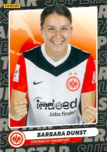 Sticker Barbara Dunst - Frauen Bundesliga 2024-2025
 n. STAR-3 - Panini