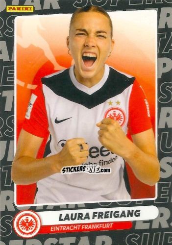 Sticker Laura Freigang - Frauen Bundesliga 2024-2025
 n. STAR-4 - Panini