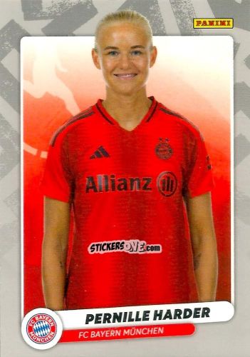 Sticker Pernille Harder - Frauen Bundesliga 2024-2025
 n. BASE-2 - Panini