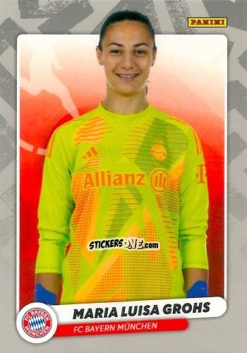 Sticker Maria Luisa Grohs - Frauen Bundesliga 2024-2025
 n. BASE-9 - Panini