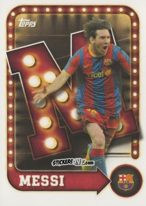 Cromo Messi - Fc Barcelona 2025-2026 Collector Tin n. 27 - Topps